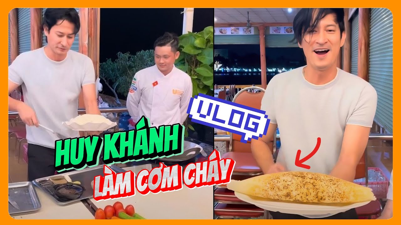 Món CƠM CHÁY làm kiểu này giờ mới biết |Huy Khánh Entertainment