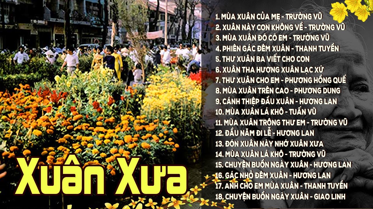 Nhạc Xuân Xưa Trước 1975 - TẾT ĐẾN XUÂN VỀ MỞ NGHE NHÓI LÒNG - Mùa Xuân Của Mẹ