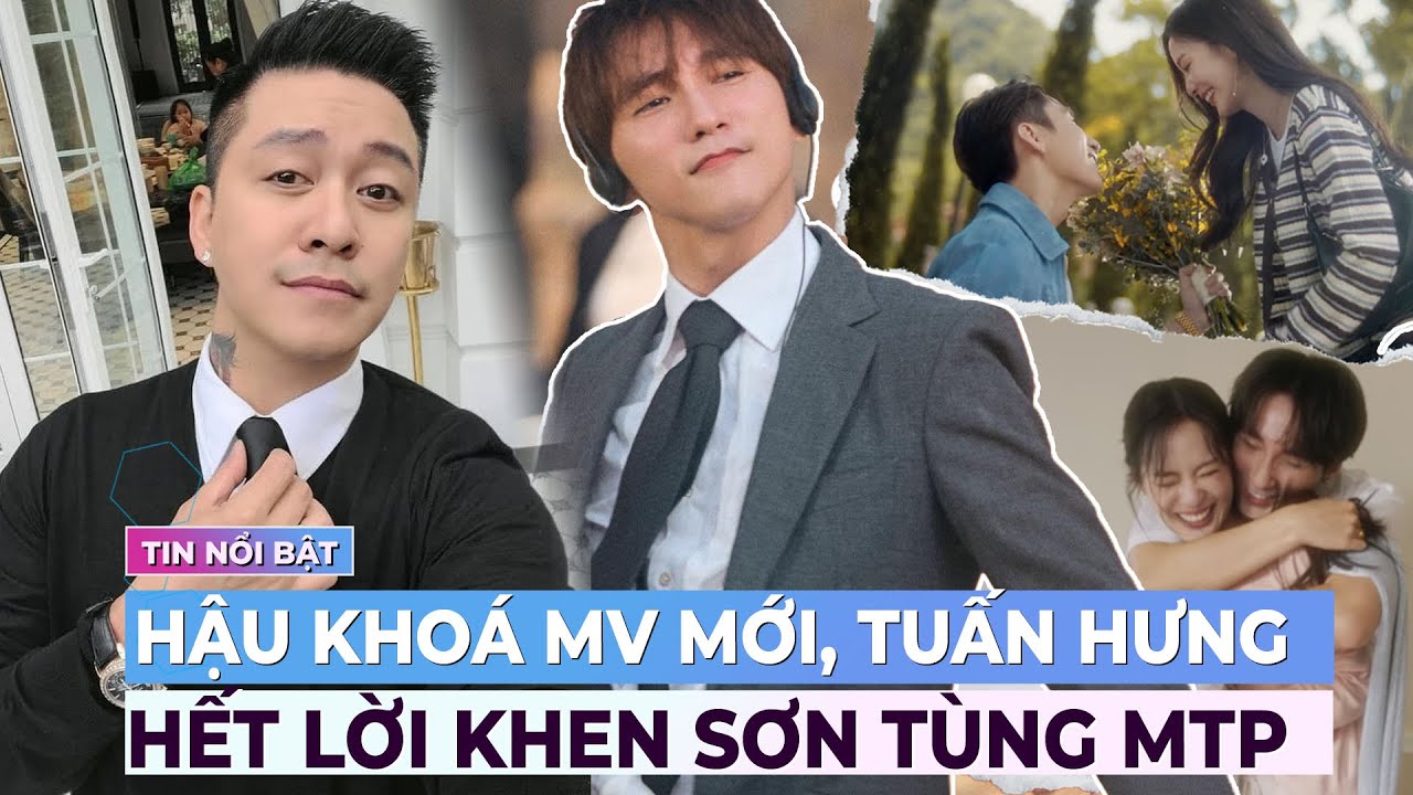 Hậu khóa MV mới, Tuấn Hưng hết lời ngợi khen Sơn Tùng MT-P | Giải trí hot 11/6 | Ibiz