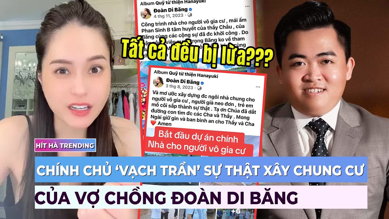 CĂNG: Chính chủ 'vạch trần' sự thật xây chung cư của vợ chồng Đoàn Di Băng