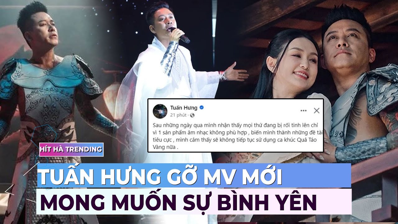 Tuấn Hưng gỡ MV mới, mong muốn sự bình yên | Drama showbiz | Ibiz