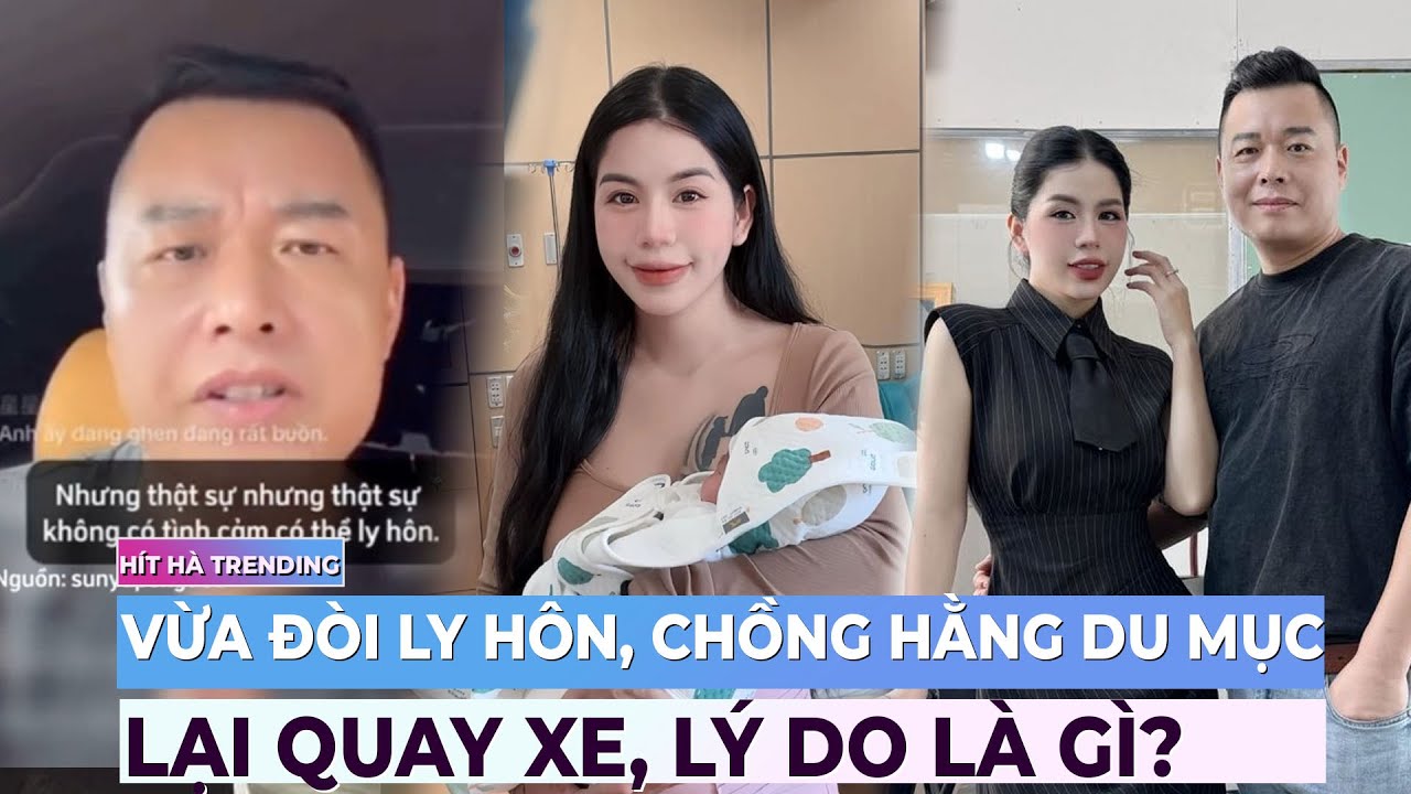 Vừa giãy nảy đòi ly hôn, chồng Hằng Du Mục đã 'quay xe', lý do là gì? | Ibiz