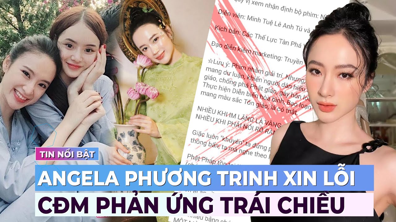 Netizen phản ứng trái chiều trước lời xin lỗi của Angela Phương Trinh | Giải trí hot 6/6 | Ibiz