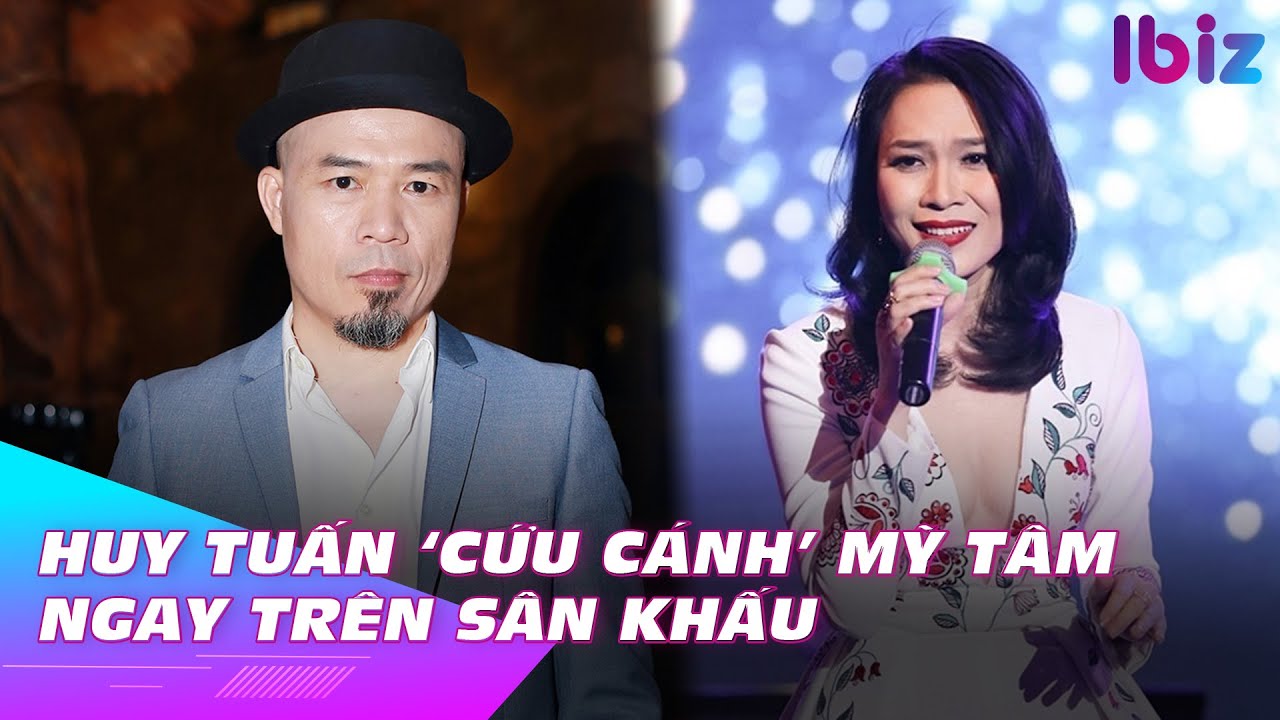 Huy Tuấn ‘cứu cánh’ Mỹ Tâm ngay trên sân khấu | Ibiz