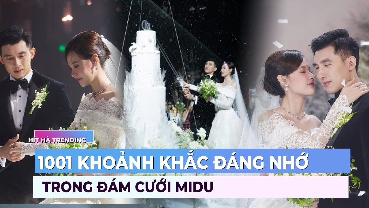 1001 khoảnh khắc đáng nhớ trong đám cưới Midu | Ibiz