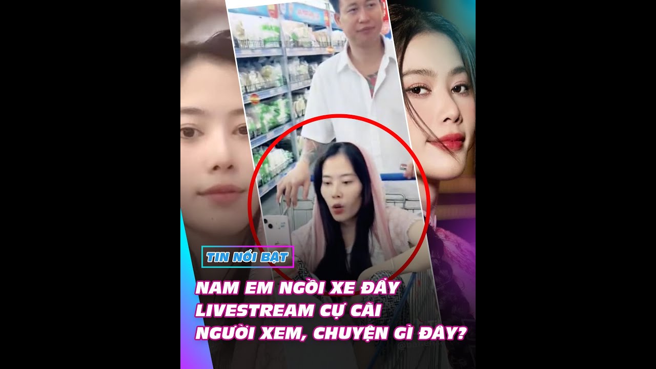 Nam Em ngồi xe đẩy livestream cự cãi người xem, chuyện gì đây? | Giải trí hot 3/2 | Ibiz