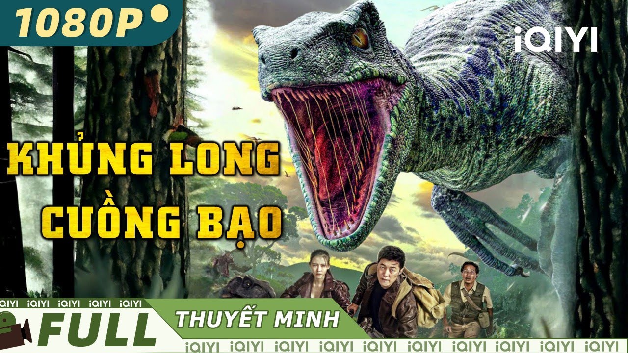 KHỦNG LONG CUỒNG BẠO | Phim Hành Động Kinh Dị Sinh Tồn Siêu Hấp Dẫn | iQIYI Movie Vietnam