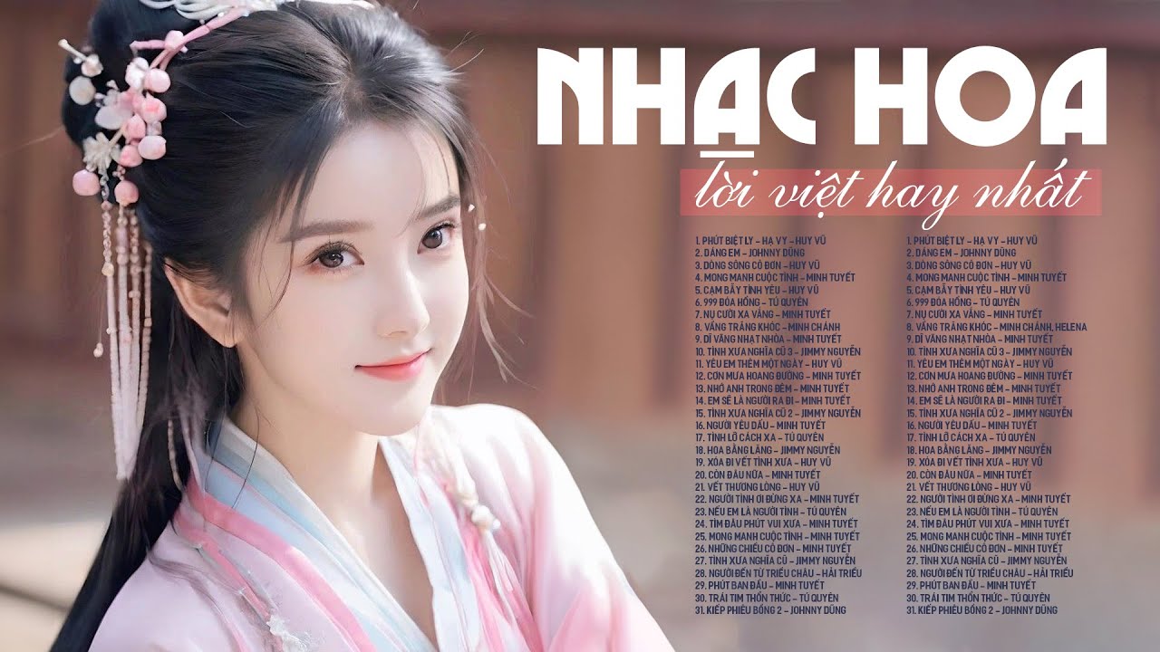 NHẠC HOA LỜI VIỆT XƯA 7X 8X 9X Hay Nhất Mọi Thời Đại - LK PHÚT BIỆT LY - Ai Nghe Rồi Cũng Khóc