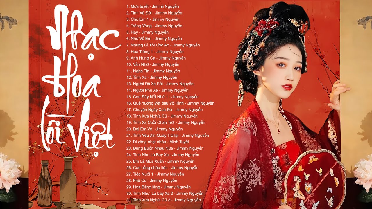 LK MƯA TUYẾT, TÌNH VÀ ĐỜI - Album Nhạc Hoa Lời Việt Kinh Điển Một Thời Ký Ức THẾ HỆ 8X 9X ĐỜI ĐẦU