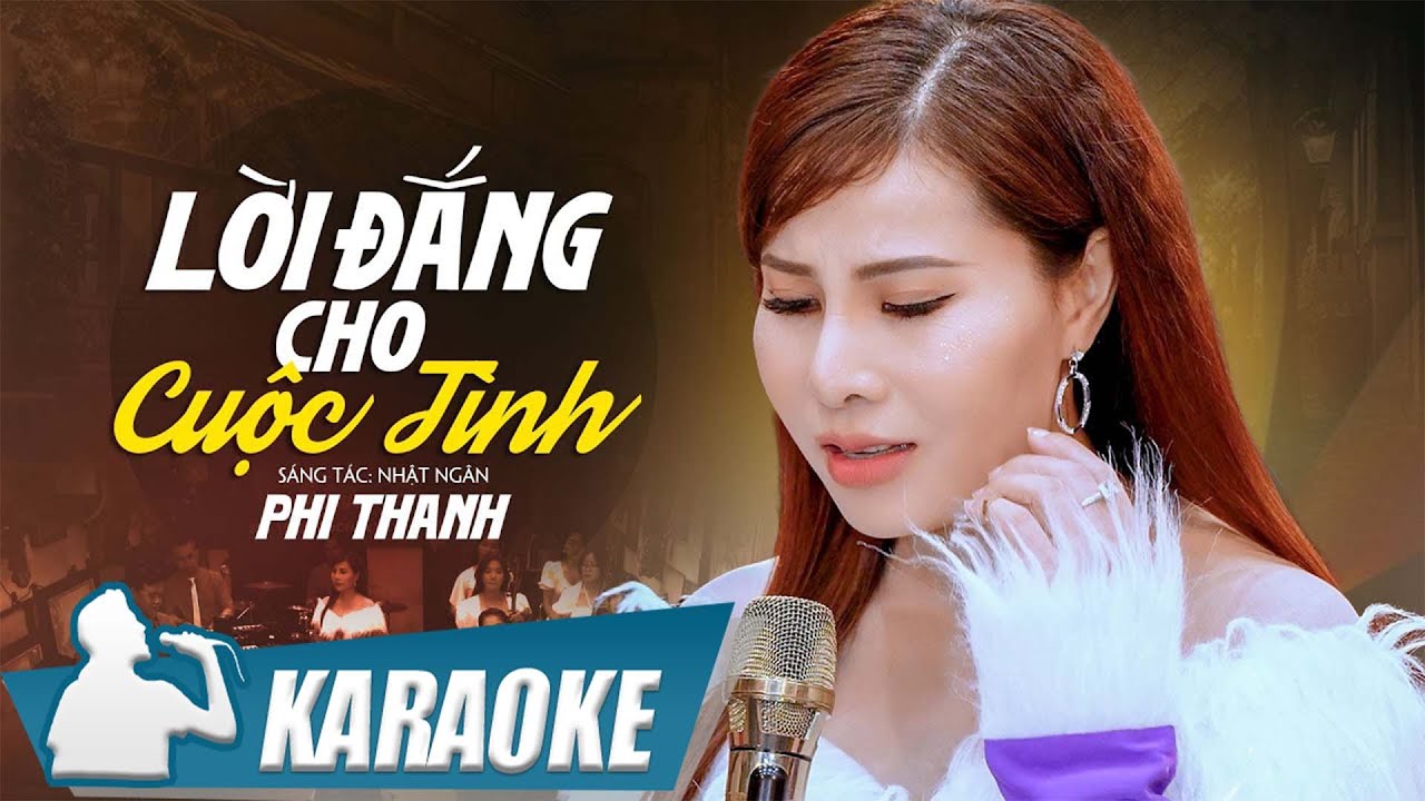 KARAOKE Lời Đắng Cho Cuộc Tình - Phi Thanh | Cuối cùng rồi mình vẫn thế