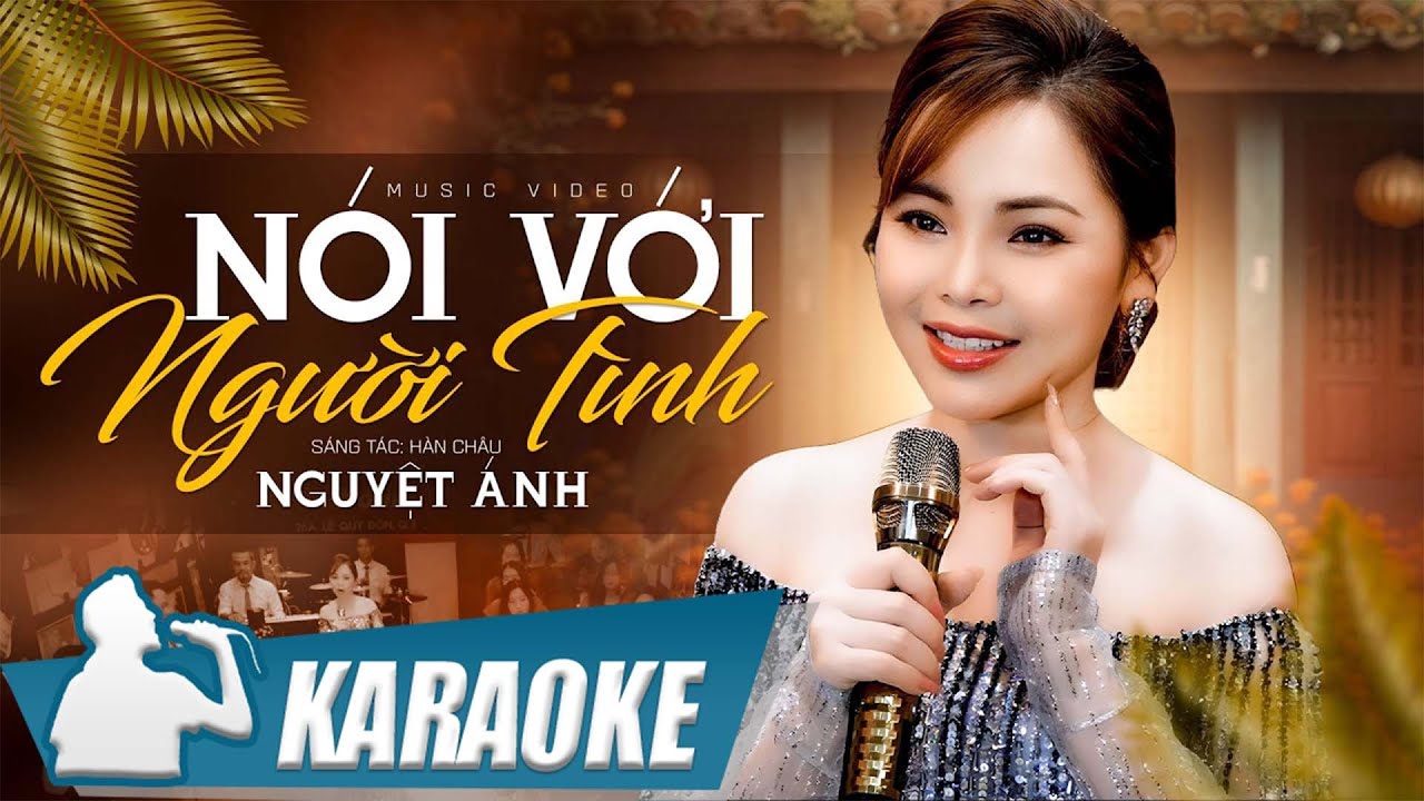 Nói Với Người Tình - Lâm Nguyệt Ánh | Karaoke Beat Chuẩn - Qua lối nhỏ vào nhà em muốn ghé vào thăm