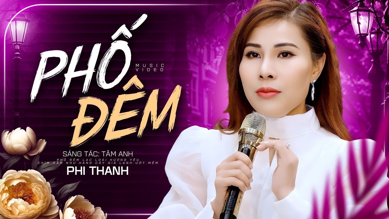 Karaoke Phố Đêm - Phi Thanh | Karaoke tone nữ beat chuẩn chất lượng cao