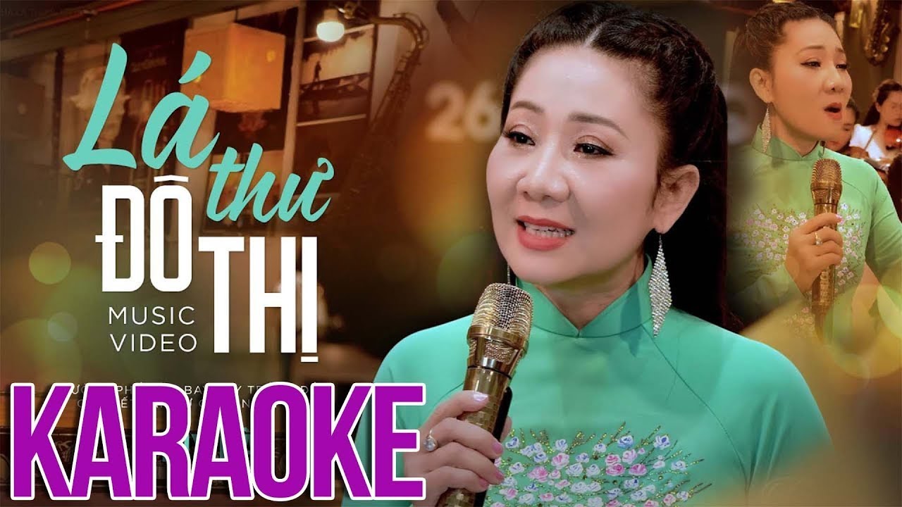 Karaoke Lá Thư Đô Thị - Thúy Hà | Thư trước Hùng gửi thăm tôi