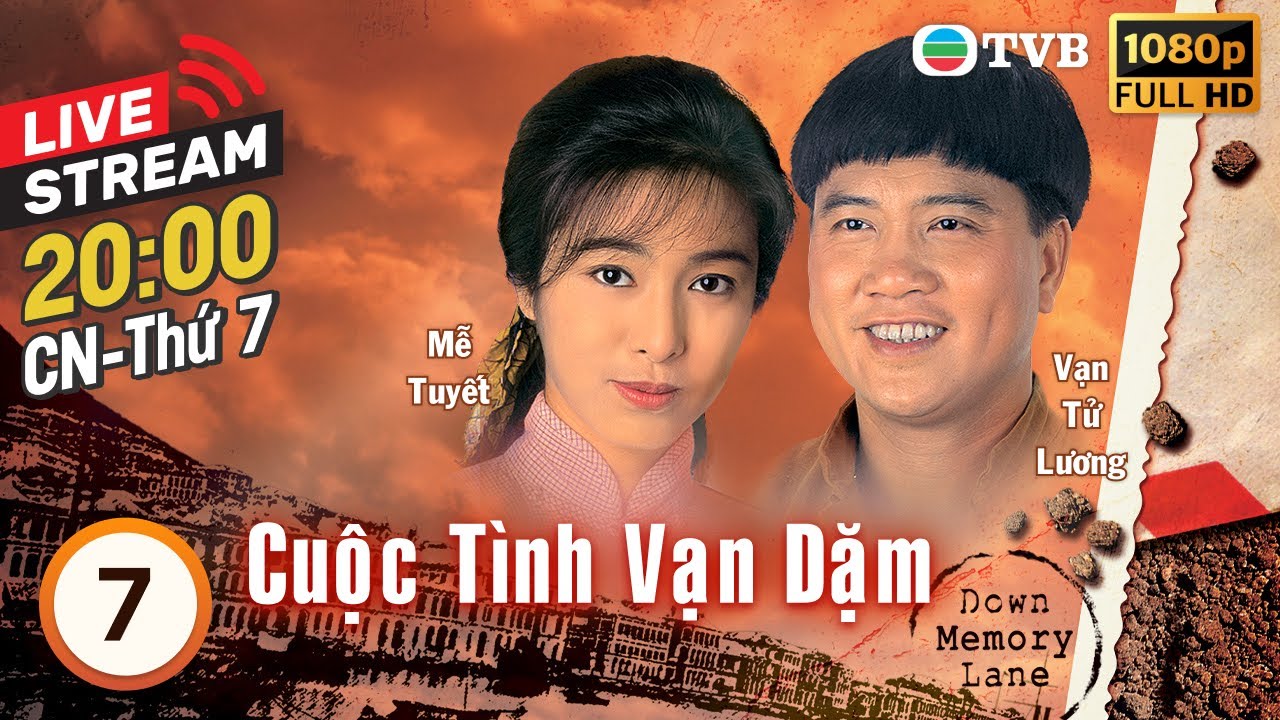 [LIVE] Phim TVB Cuộc Tình Vạn Dặm (Down Memory Lane) 7/30 | Lâm Văn Long, Quách Khả Doanh | 1995