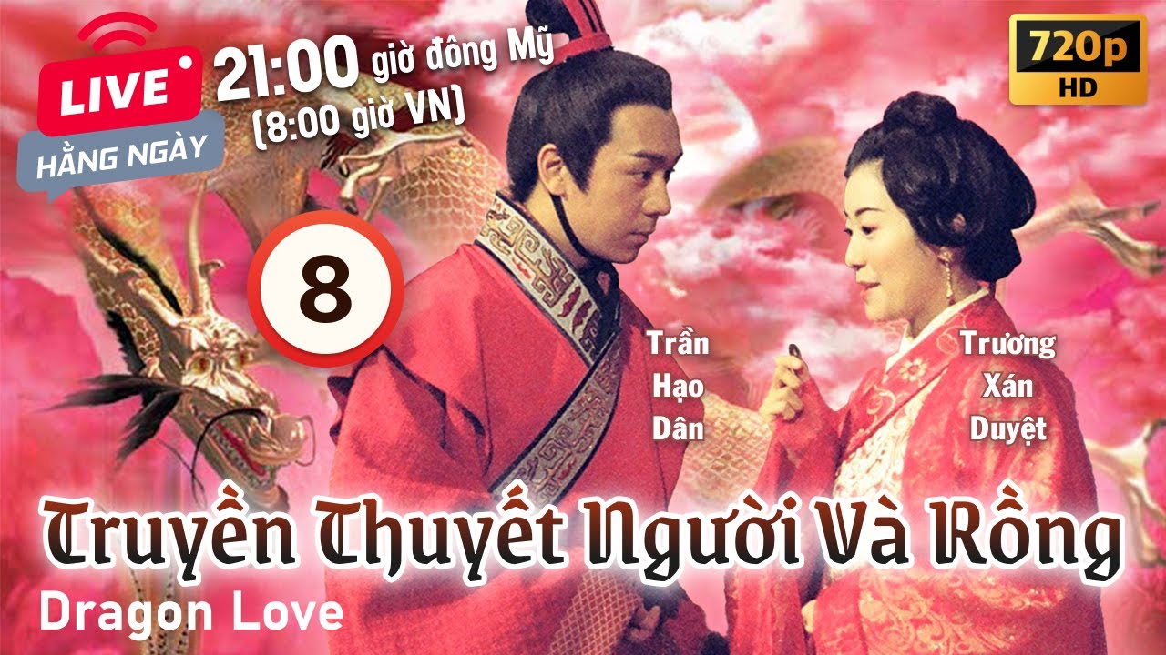 Truyền Thuyết Người Và Rồng (Dragon Love) 8/20 | Trần Hạo Dân, Viên Khiết Doanh | TVB 1999