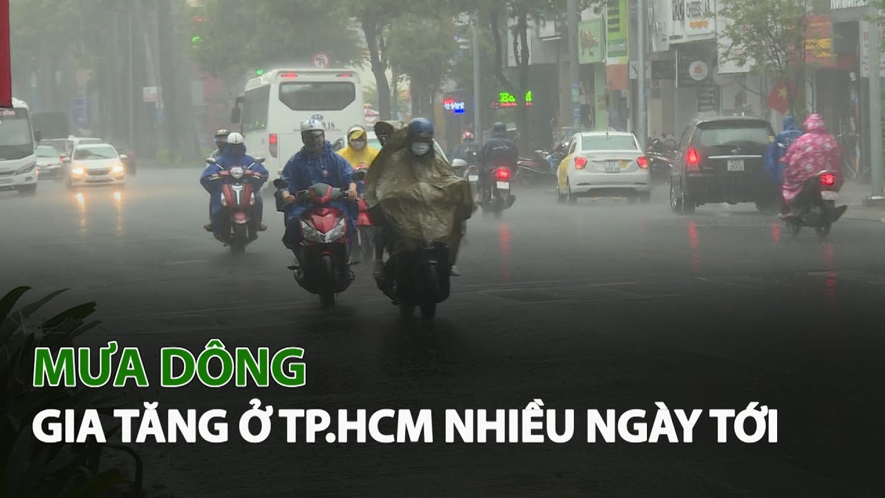 Mưa Dông gia tăng ở TP.HCM nhiều ngày tới | VTC14