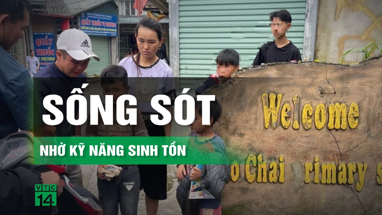 Hai bé trai ở Sa Pa sống sót sau 3 ngày mắc kẹt nhờ uống nước trong bể téc | VTC14