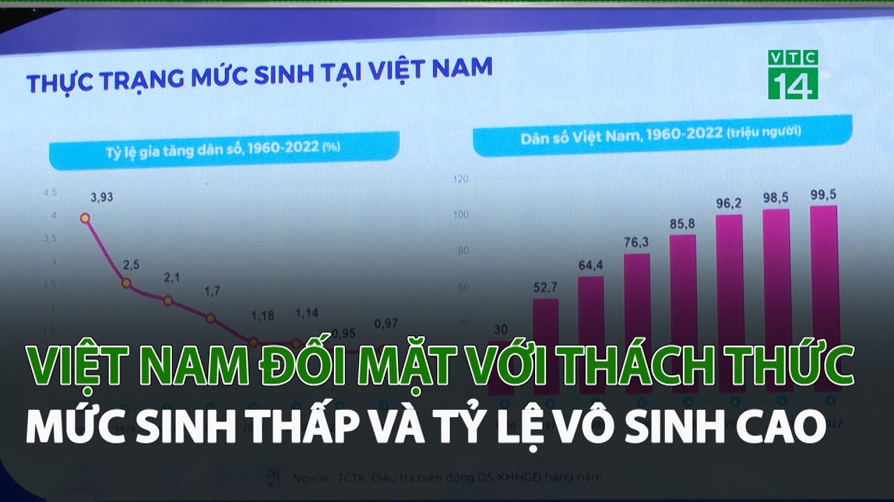 Việt Nam đối mặt với thách thức mức sinh thấp và tỷ lệ vô sinh cao| VTC14