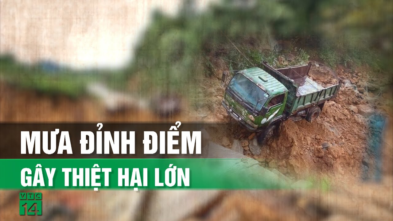 Mưa lớn gây nhiều thiệt hại ở Hòa Bình| VTC14