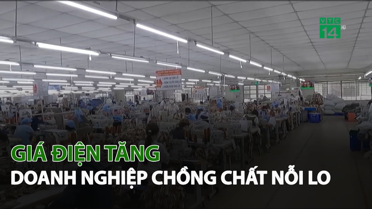 Giá Điện tăng: Doanh Nghiệp chồng chất nỗi lo| VTC14