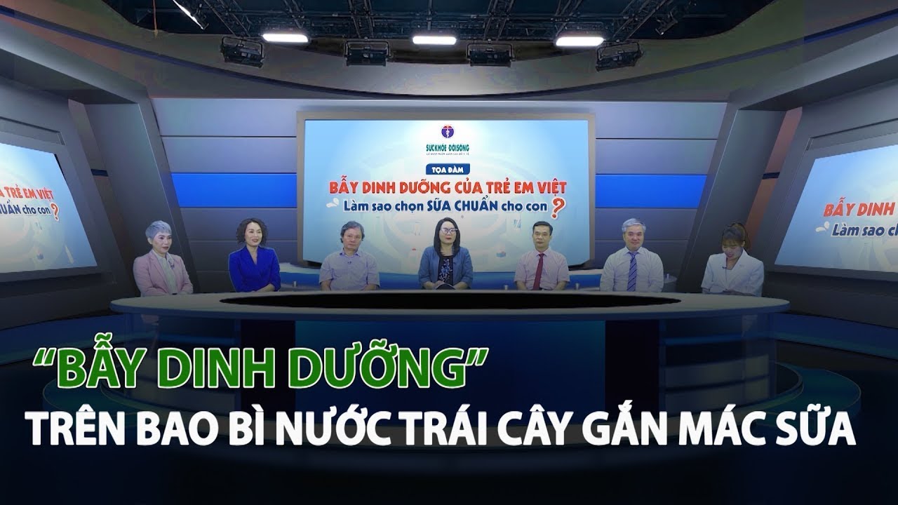 “Bẫy dinh dưỡng” trên bao bì nước trái cây gắn mác sữa | VTC14