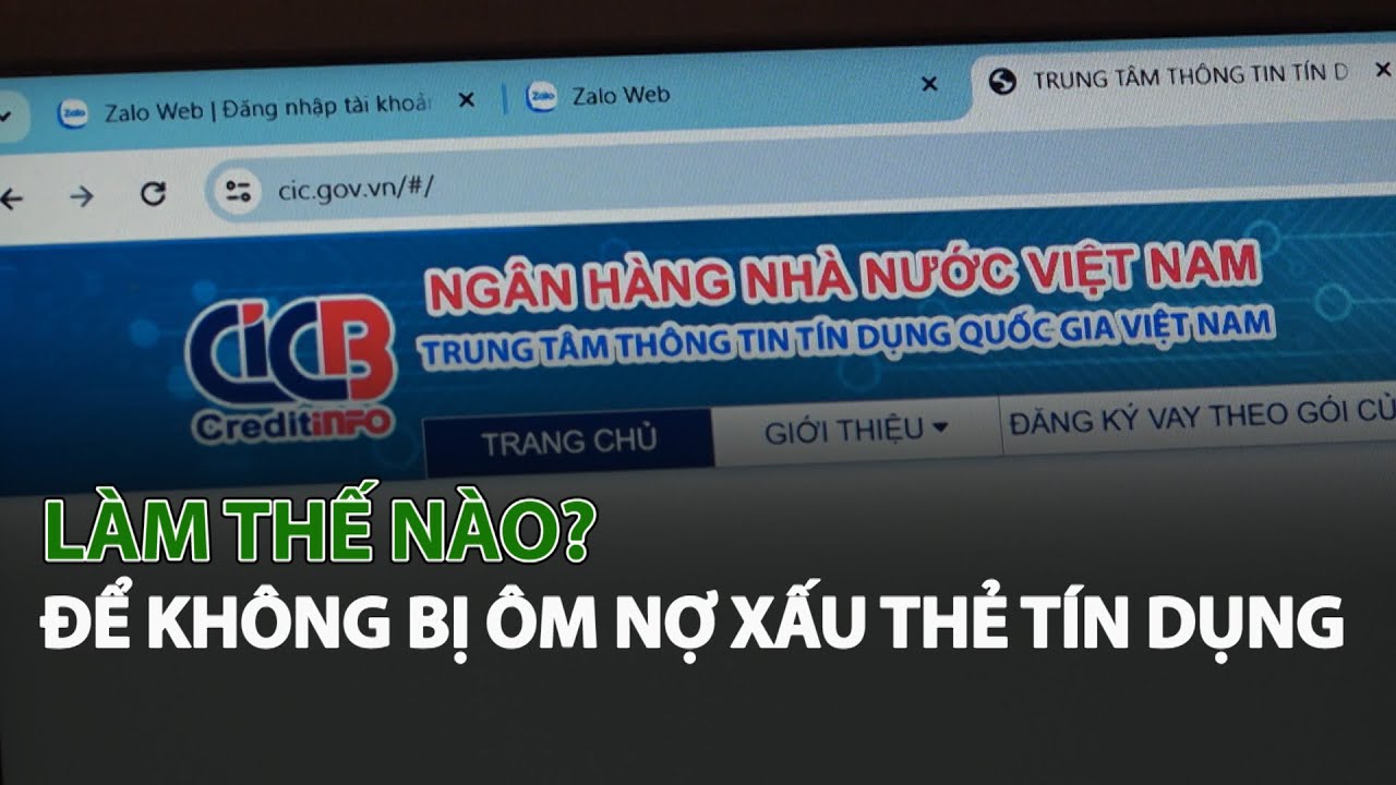 Làm thế nào để không bị ôm nợ xấu Thẻ Tín Dụng?| VTC14