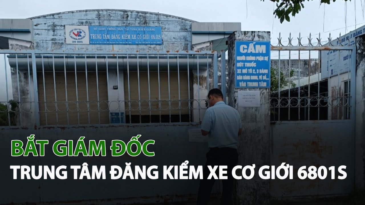 Bắt Giám Đốc Trung Tâm Đăng Kiểm Xe Cơ Giới 6801S| VTC14