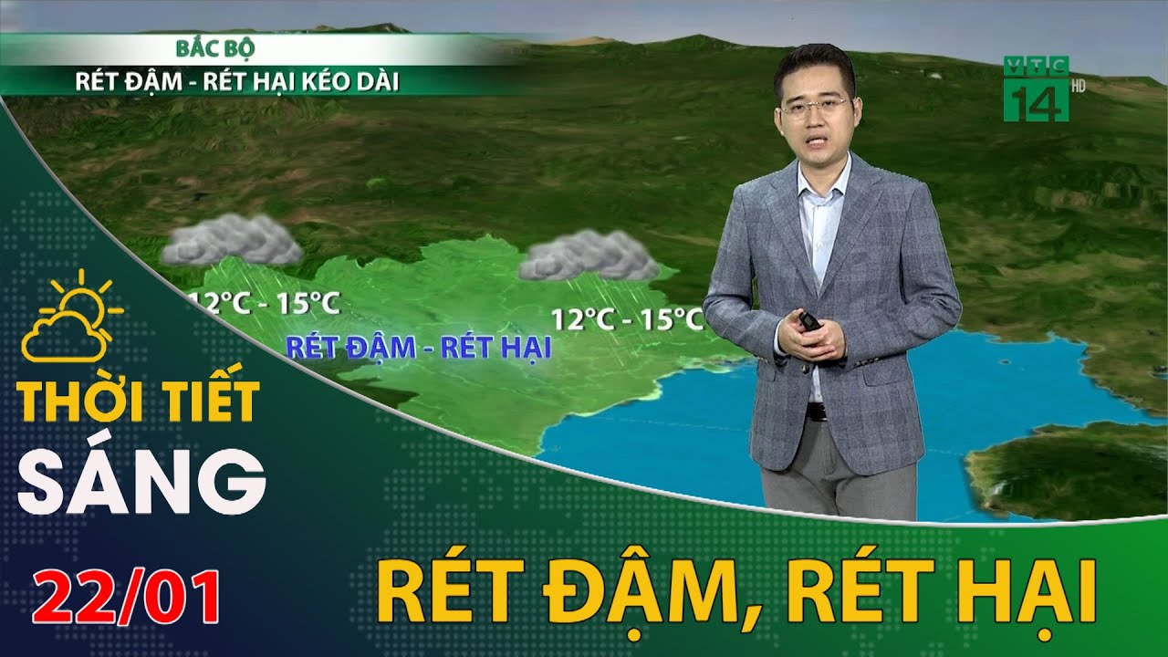 Thời tiết hôm nay 22/01/2024: Bắc Bộ rét đậm, rét hại | VTC14