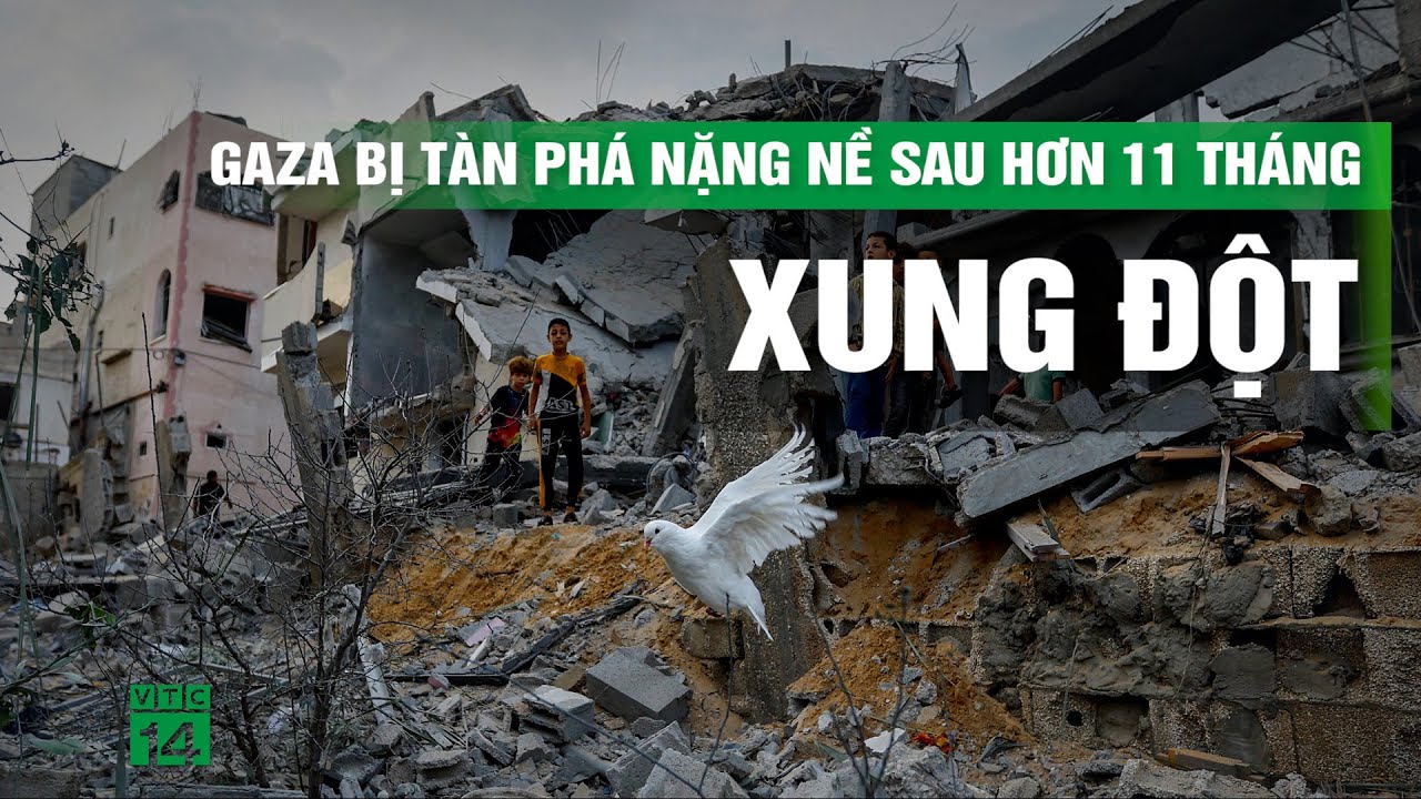 Tròn 11 tháng xung đột Gaza, thỏa thuận ngừng bắn vẫn xa vời | VTC14