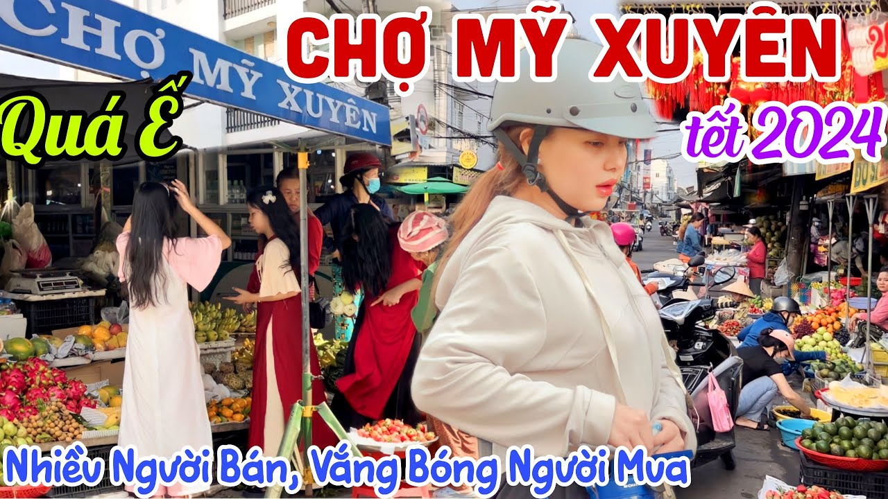 Xót Xa CHỢ TẾT MỸ XUYÊN, AN GIANG 2024 - Người Bán THAN TRỜI, HOA KIỂNG TÔM KHÔ Giá Rẻ TRÀN CHỢ|KPVL