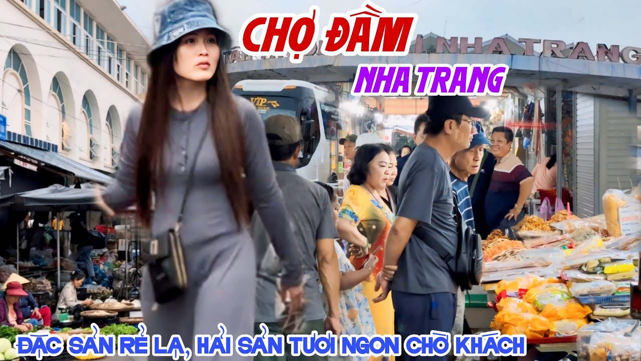 Choáng ĐẶC SẢN CÁ LẠ XỨ BIỂN Tại CHỢ ĐẦM LỚN NHẤT NHA TRANG Tràn Lan HẢI SẢN TƯƠI CHỜ KHÁCH | KPVL