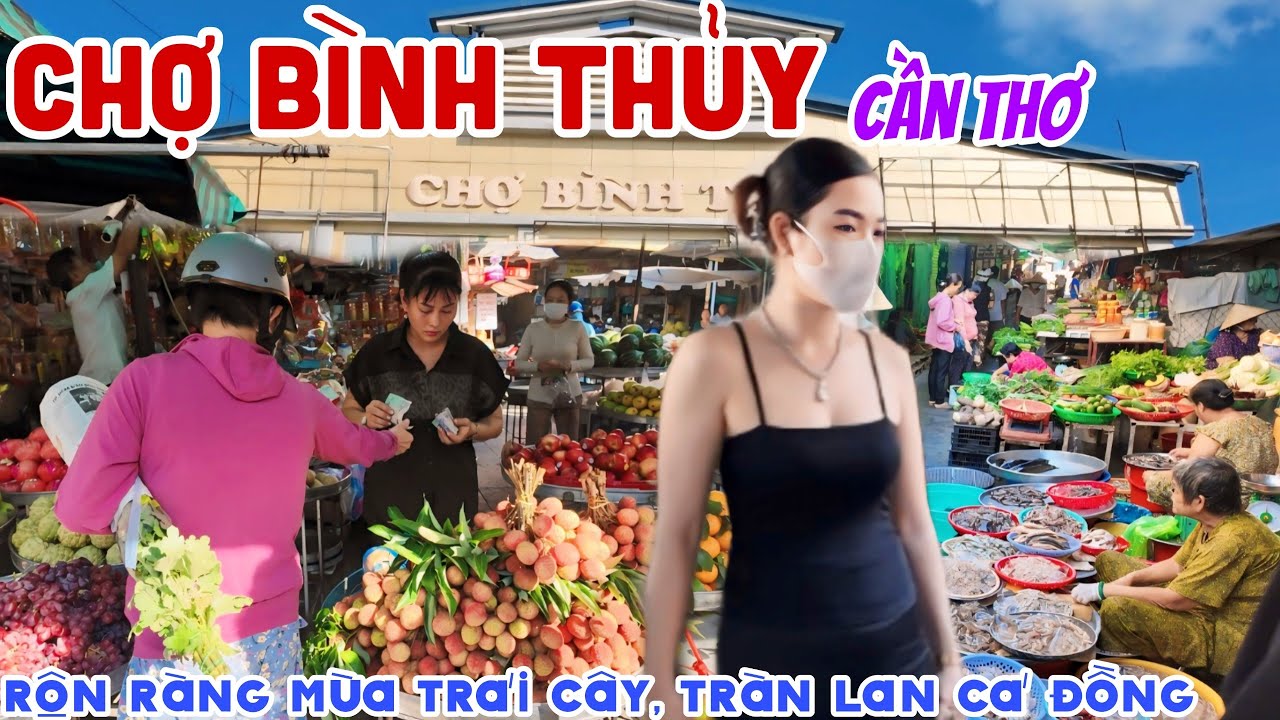 Vui Nhộn CHỢ BÌNH THUỶ, CẦN THƠ MÙA TRÁI CÂY ĐỔ BỘ - TƯƠI NGON GIÁ RẺ, CÁ SÔNG TRÀN LAN | KPVL