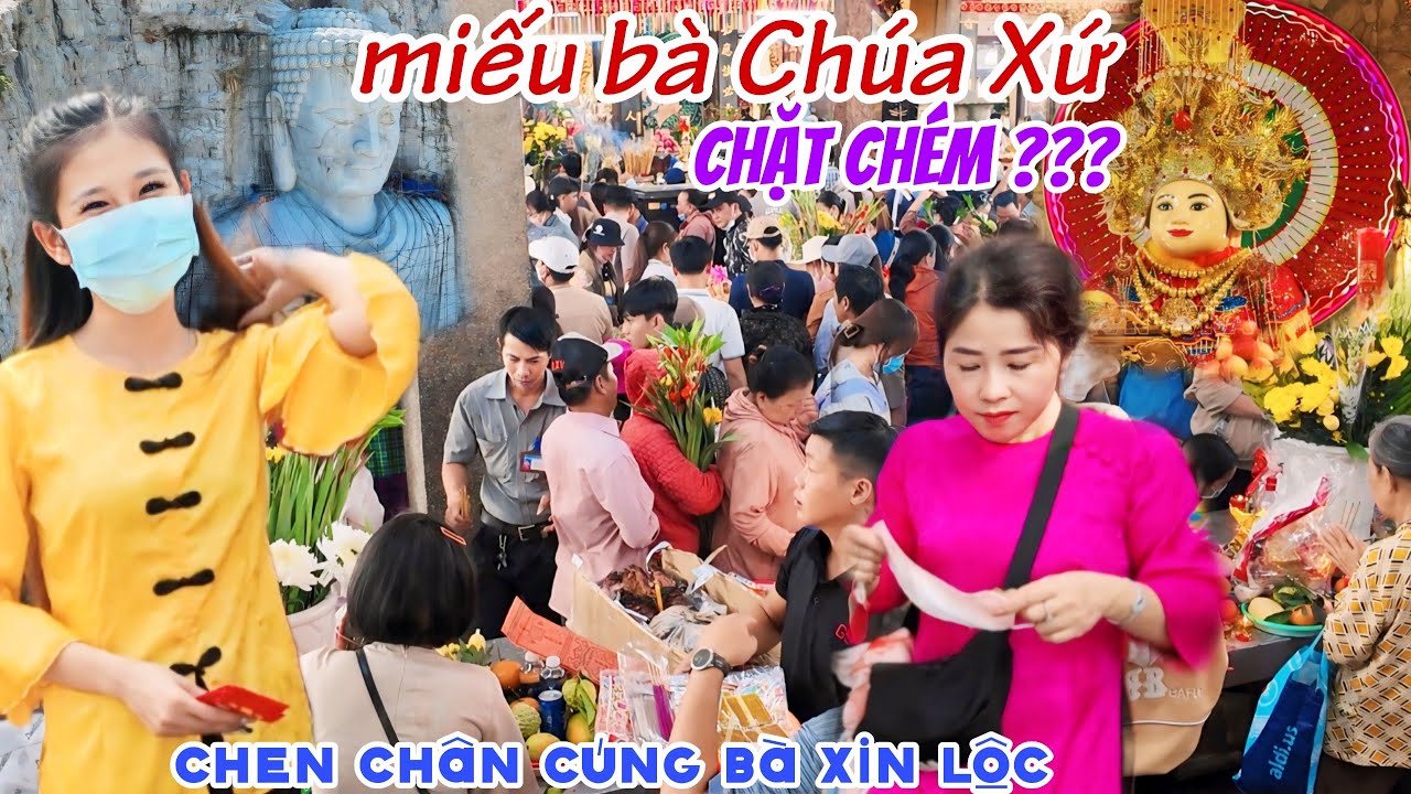 VỠ TRẬN KẸT XE HÀNG DÀI Về Viếng MIẾU BÀ CHÚA XỨ NÚI SAM 2024 - CẨN THẬN CHẶT CHÉM NHANG ĐÈN | KPVL