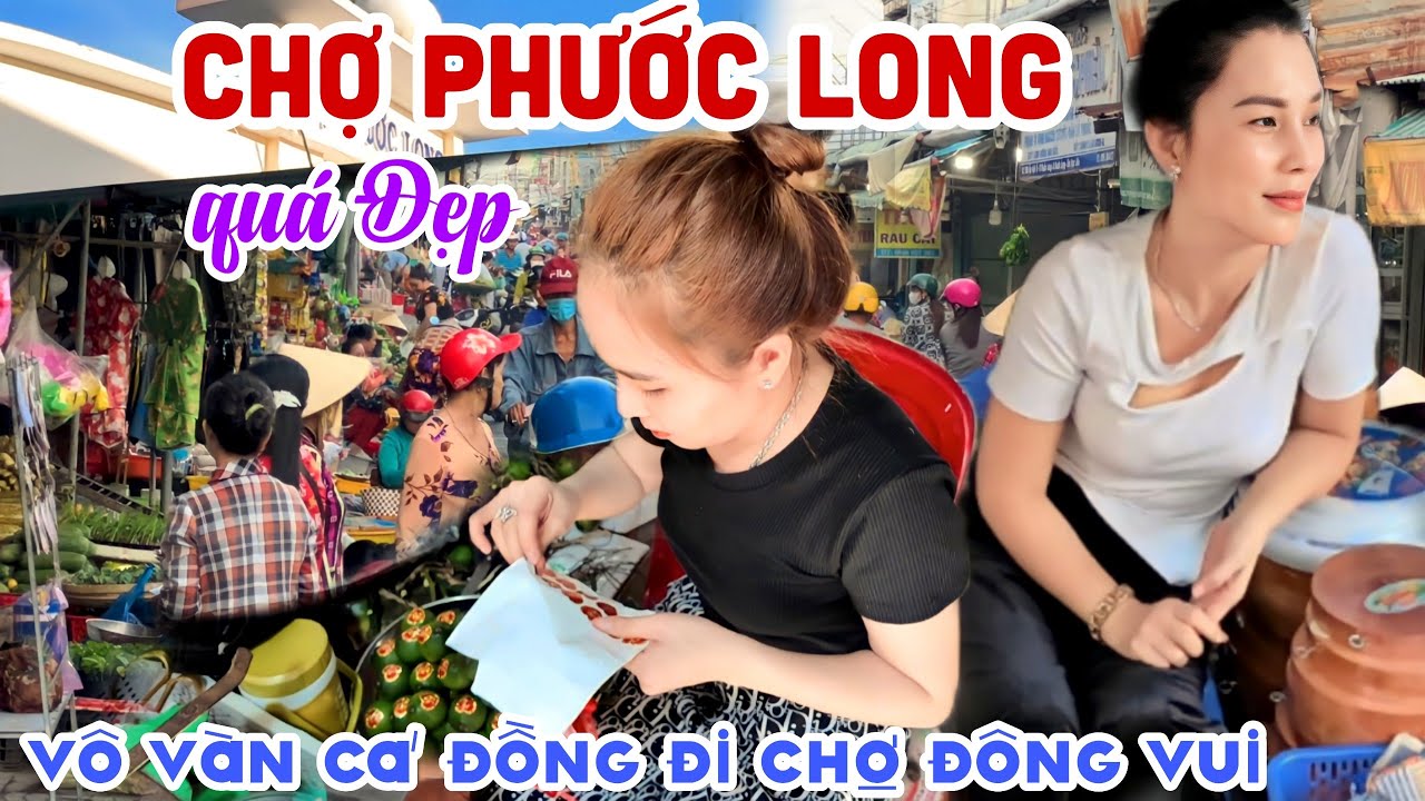 Bắt Gặp NGƯỜI ĐẸP TRẦU CAU Dễ Thương CHỢ PHƯỚC LONG, BẠC LIÊU - Vô Vàn Cá Đồng Đi Chợ ĐÔNG VUI |KPVL