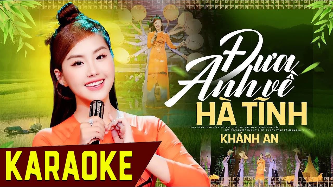 Karaoke Đưa Anh Về Hà Tĩnh - Khánh An | Full Beat Chuẩn Hay Nhất