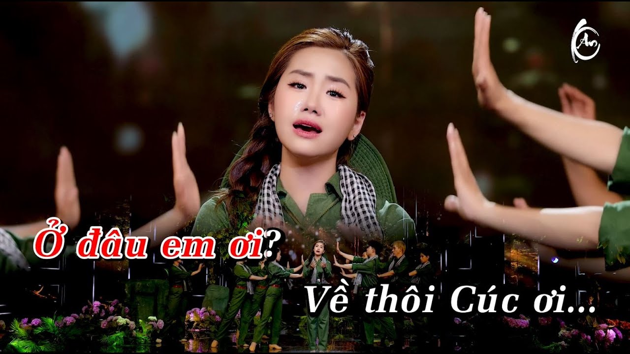 Karaoke Cúc Ơi Em Ở Mô - Khánh An | Beat Hay Nhất