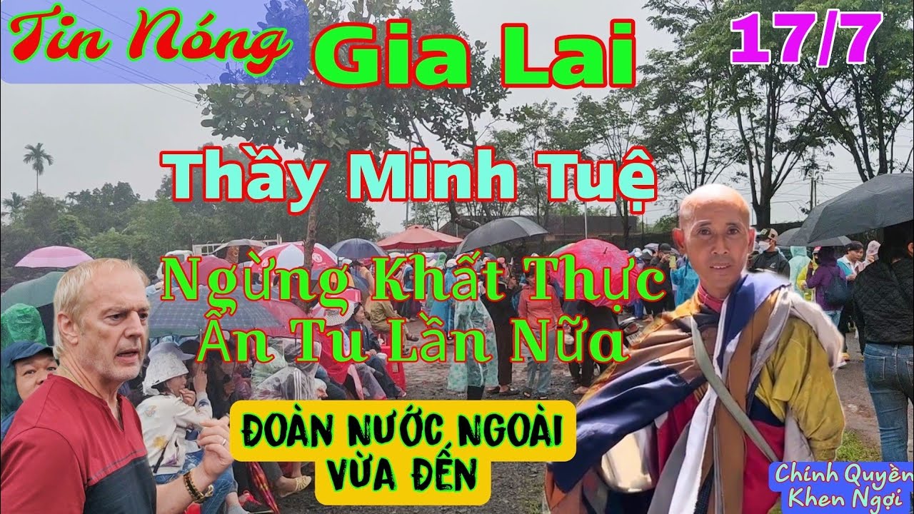 Bất Ngờ Sáng 17/7 Đoàn Người Nước Ngoài Đến Thầy Minh Tuệ Ẩn Tu Lần Nữa