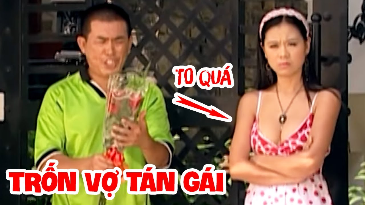 Cười Sặc Cơm Với Hài Trốn Vợ Tán Gái | Hài Hoài Linh, Nhật Cường, Hồng Nga Cực Hay