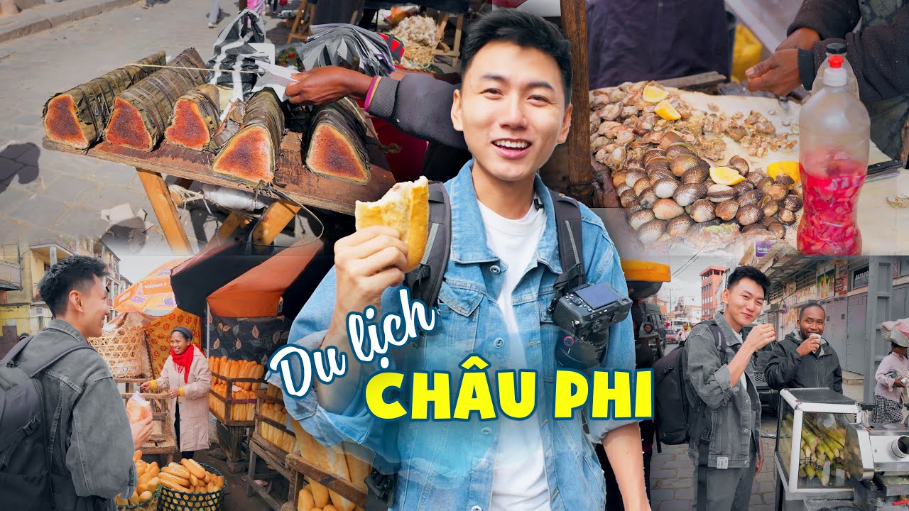 Du lịch Châu Phi P4: SỐC và CHOÁNG NGỢP |Du lịch ẩm thực Madagascar