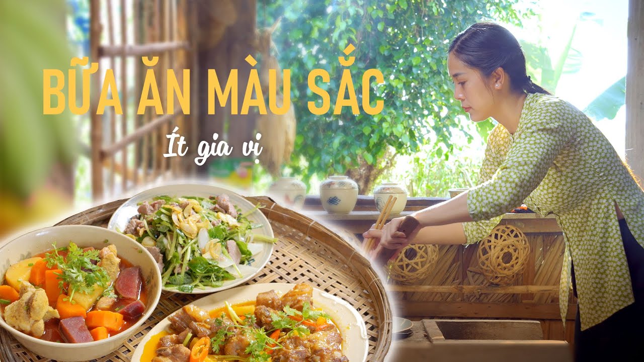 Ăn giảm mặn - Bữa cơm gia đình đầy màu sắc, ít gia vị  - Khói Lam Chiều #155 | Colorful Meal