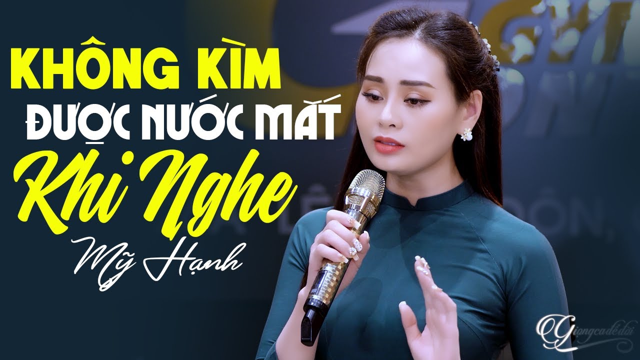 Mưa bão giông về mái nhà đổ nghiêng... ☔ MỸ HẠNH Khiến Khán Giả Không Kìm Được Nước Mắt Rơi