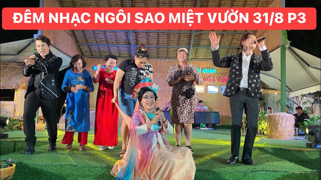 Đêm nhạc Ngôi Sao Miệt Vườn 31/8 P3: Hoà Hiệp, Bá Thắng diễn cực sung nhạc phim Cổng Mặt Trời