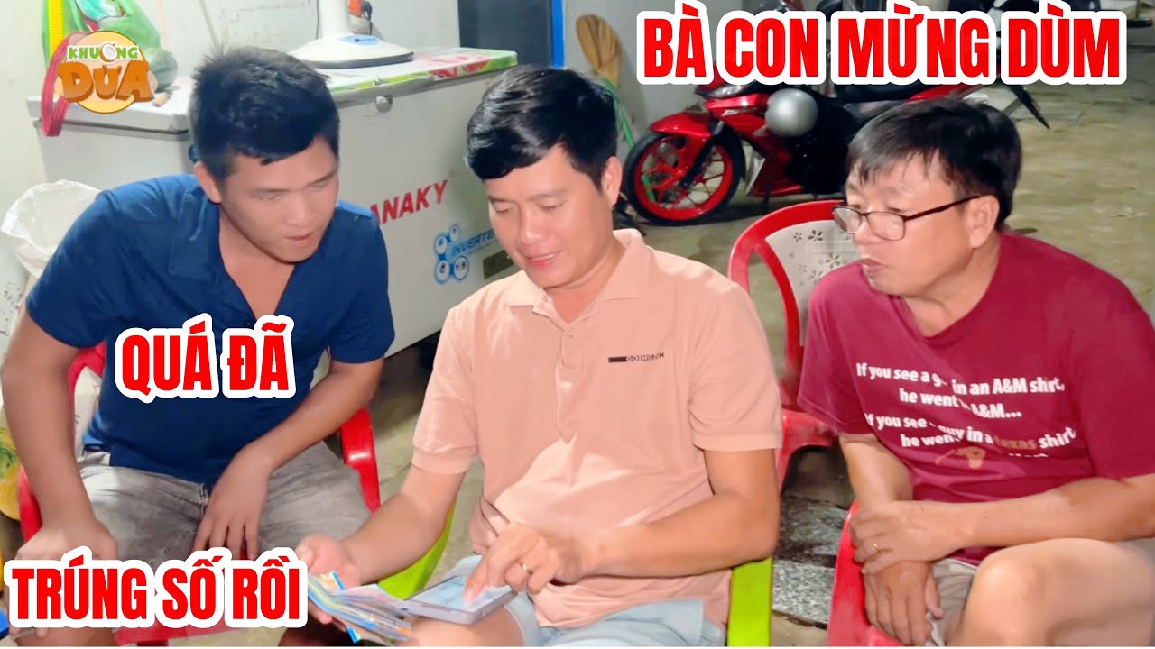 Sau mấy ngày mua vé số ủng hộ bà con khó khăn Khương Dừa đã trúng số đậm?