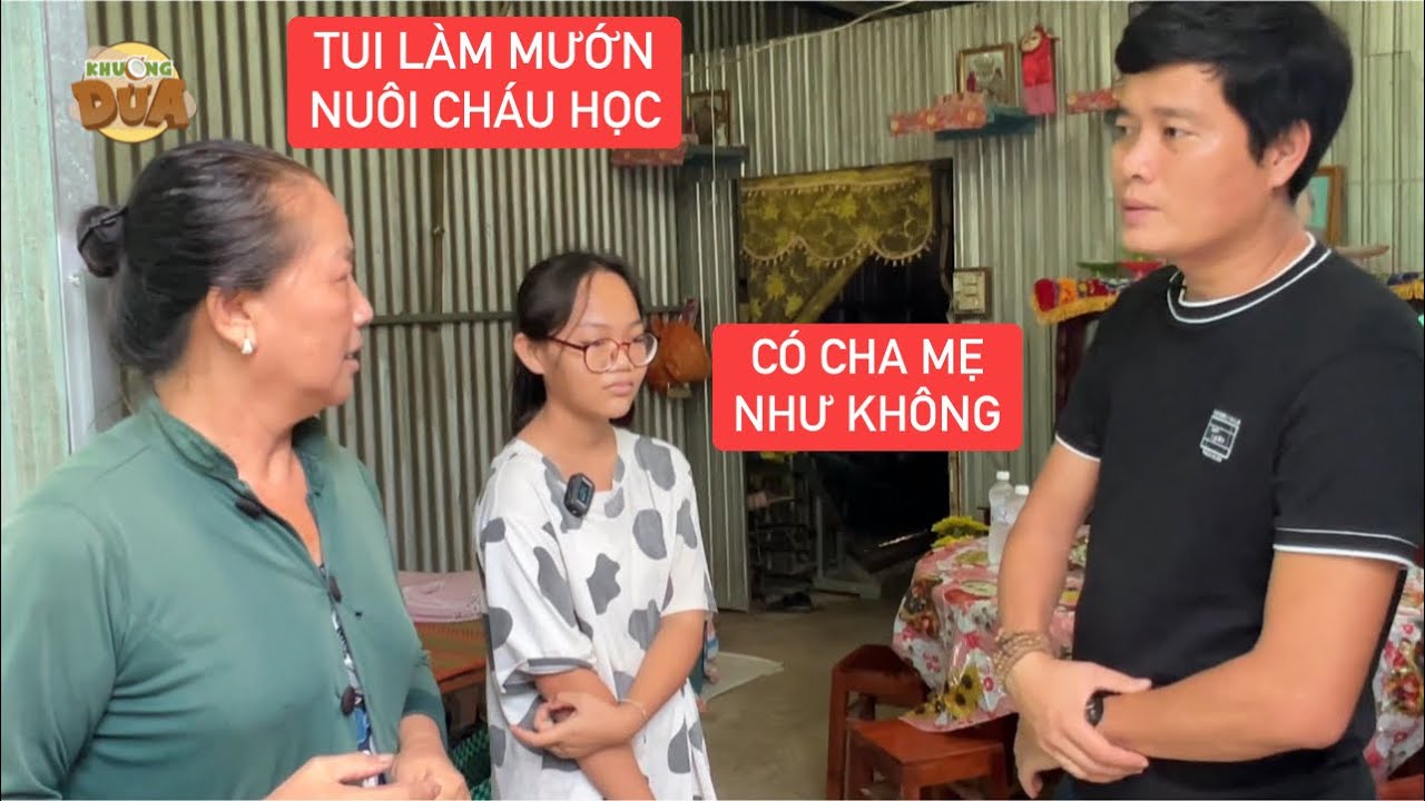 Cha mẹ lo hạnh phúc mới bỏ con gái cho bà ngoại làm thuê nuôi, tội cho con khờ nhớ mẹ thương cha…