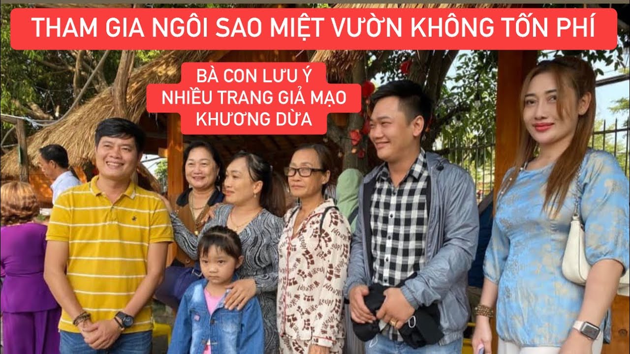 Cảnh báo: Tham gia Ngôi Sao Miệt Vườn không tốn phí, nhiều trang giả mạo Khương Dừa lừa tiền bà con