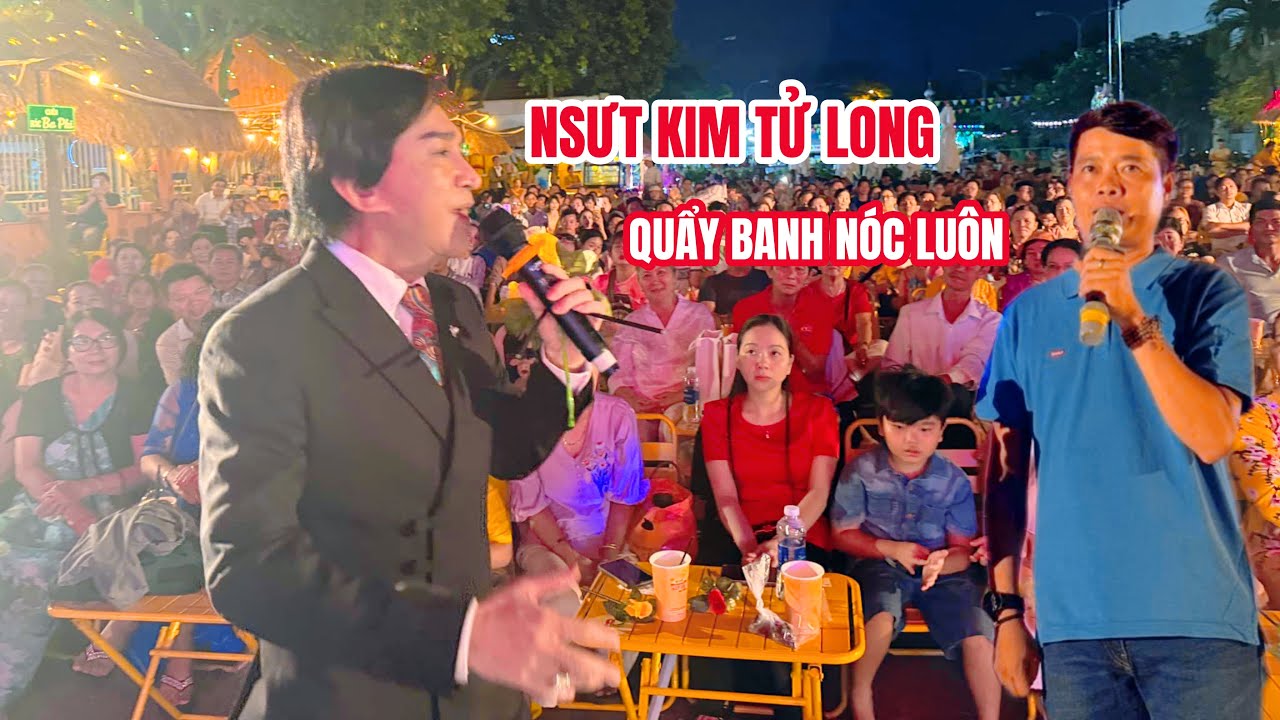 NSƯT Kim Tử Long quẩy bung nóc tại HQNSMV, Khương Dừa “giải cứu” không thôi hát tới sáng