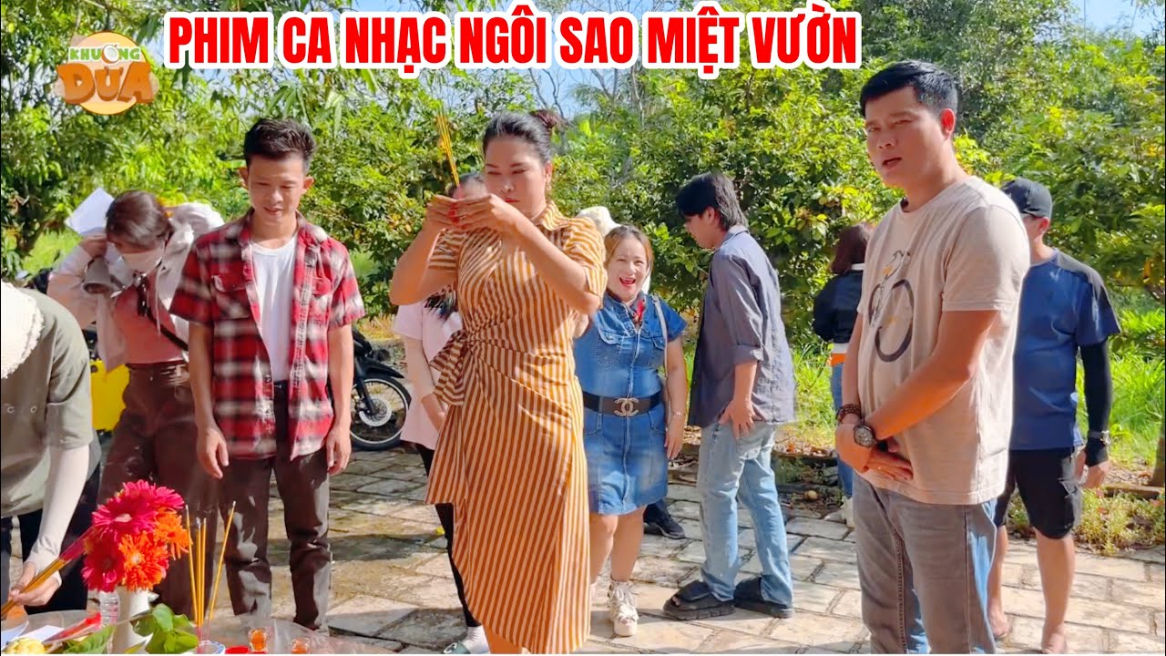 Khương Dừa làm phim ca nhạc cho các bạn thí sinh Ngôi Sao Miệt Vườn