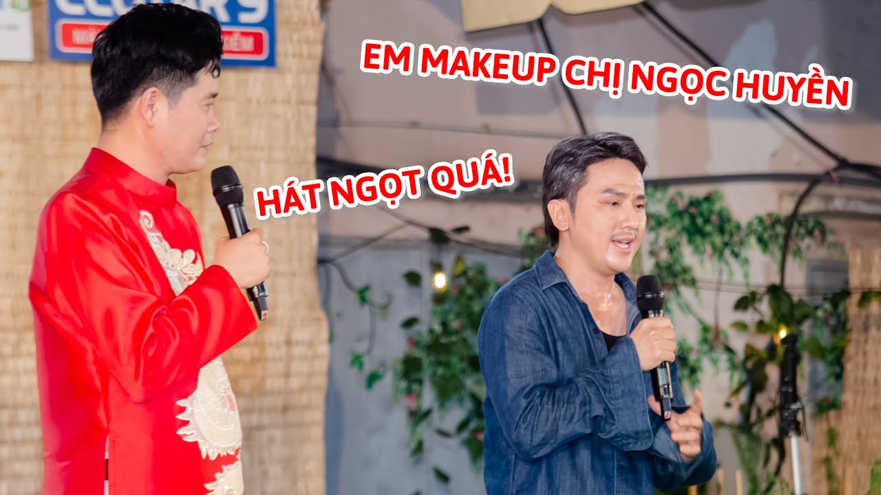 Anh chàng makeup cho người nổi tiếng hát ngọt ngào khiến Ngọc Huyền hết hồn| Ngôi Sao Miệt Vườn 3