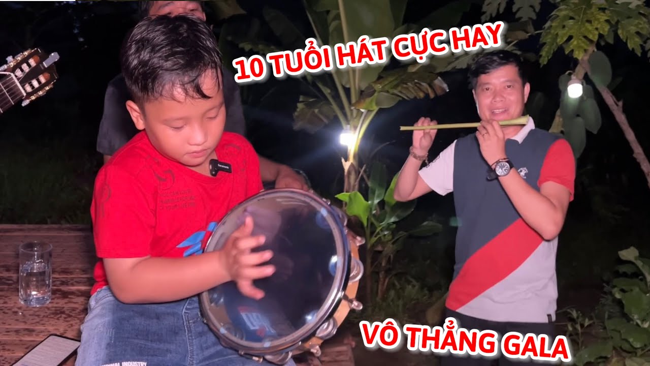 Cậu bé 10 tuổi hát quá hay được Danh ca Châu Thanh chọn vào Gala Ngôi Sao Miệt vườn 3| Khương Dừa