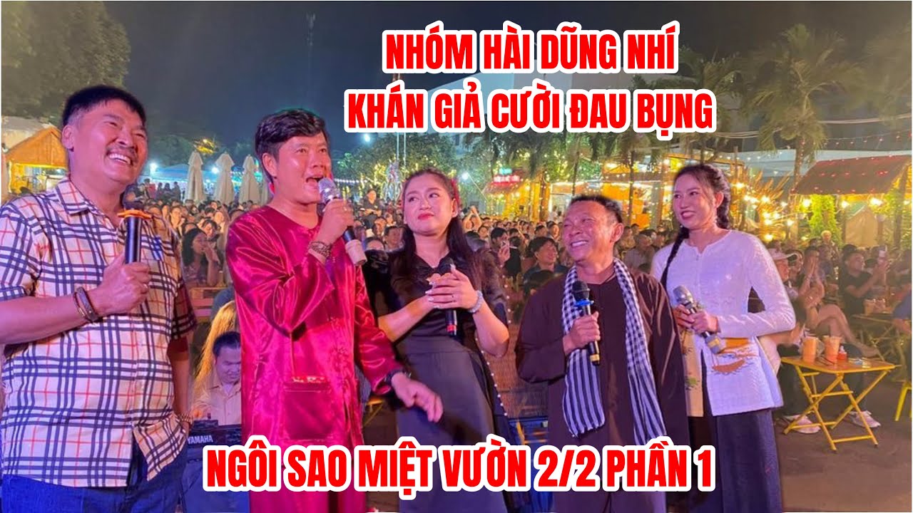 Ngôi Sao Miệt Vườn 2/2/2024: Nhóm hài Dũng Nhí trở lại sau 12 năm khiến khán giả cười té ghế